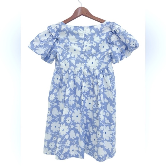 MAISON ME New with Tags Women's Meredith Dress Blue Striped Floral - Picture 5 of 8